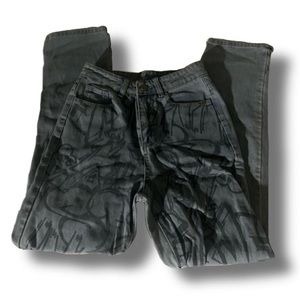 Shein graffiti pants